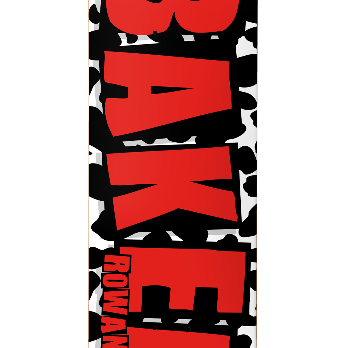 Baker Rowan Zorilla Brand Logo Cow Skateboard Deck 8.475 