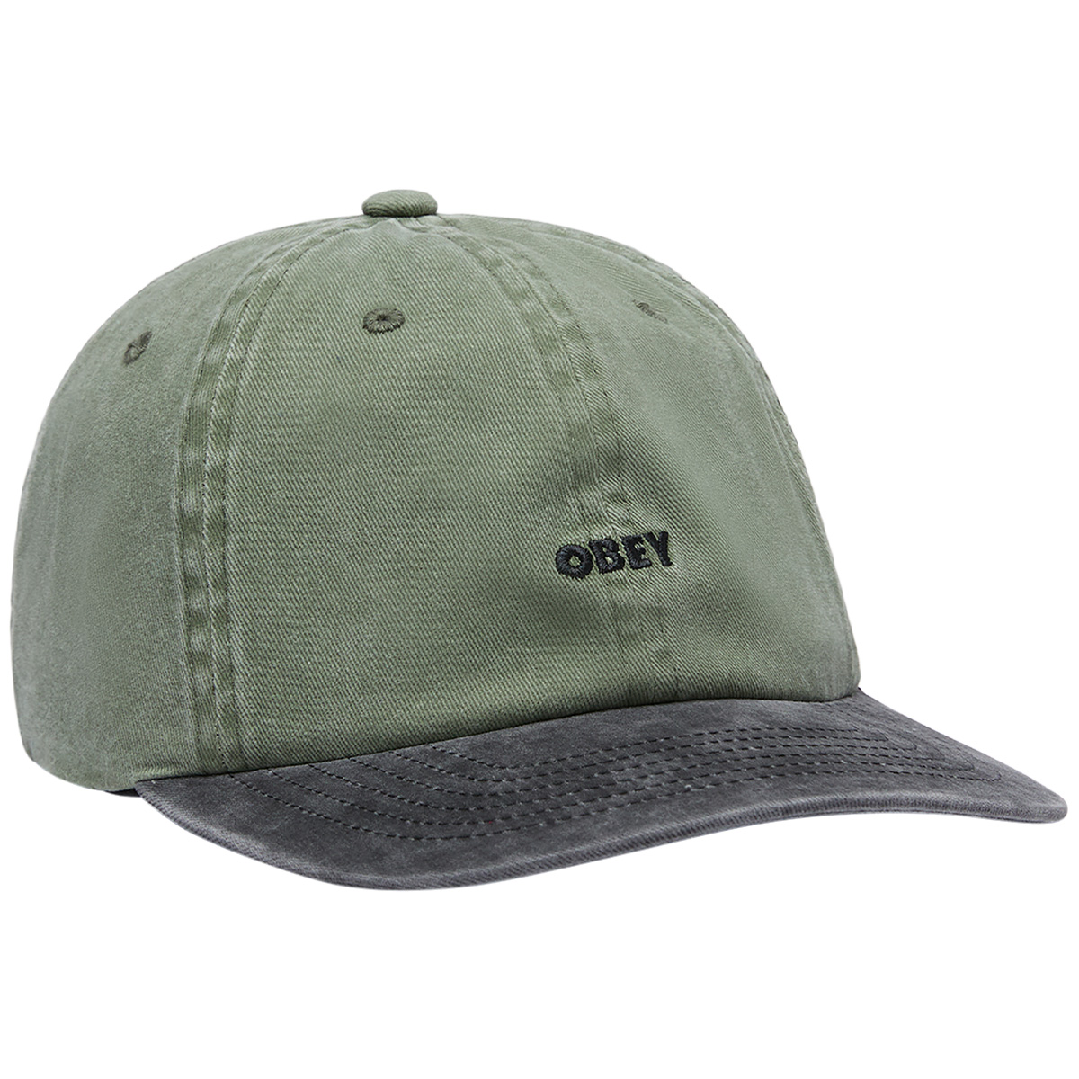 Obey Pigment Obey Bold 6 Panel SB Pigment Olive
