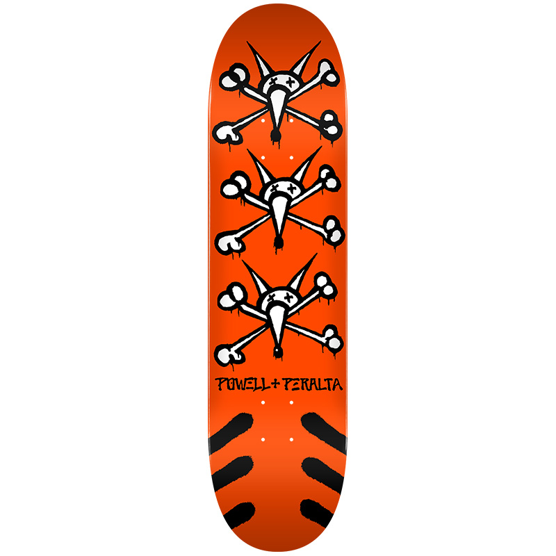 Powell Peralta Vato Rats Skateboard Deck Orange 8.25