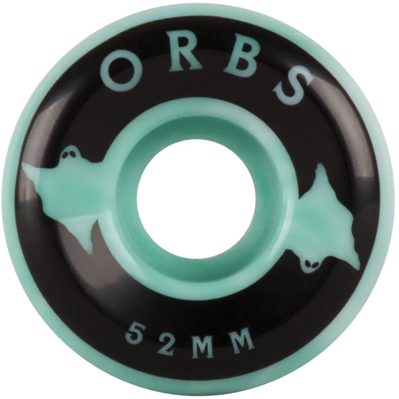 Orbs Specters Conical Wheels 99A Teal/White Swirl 52mm