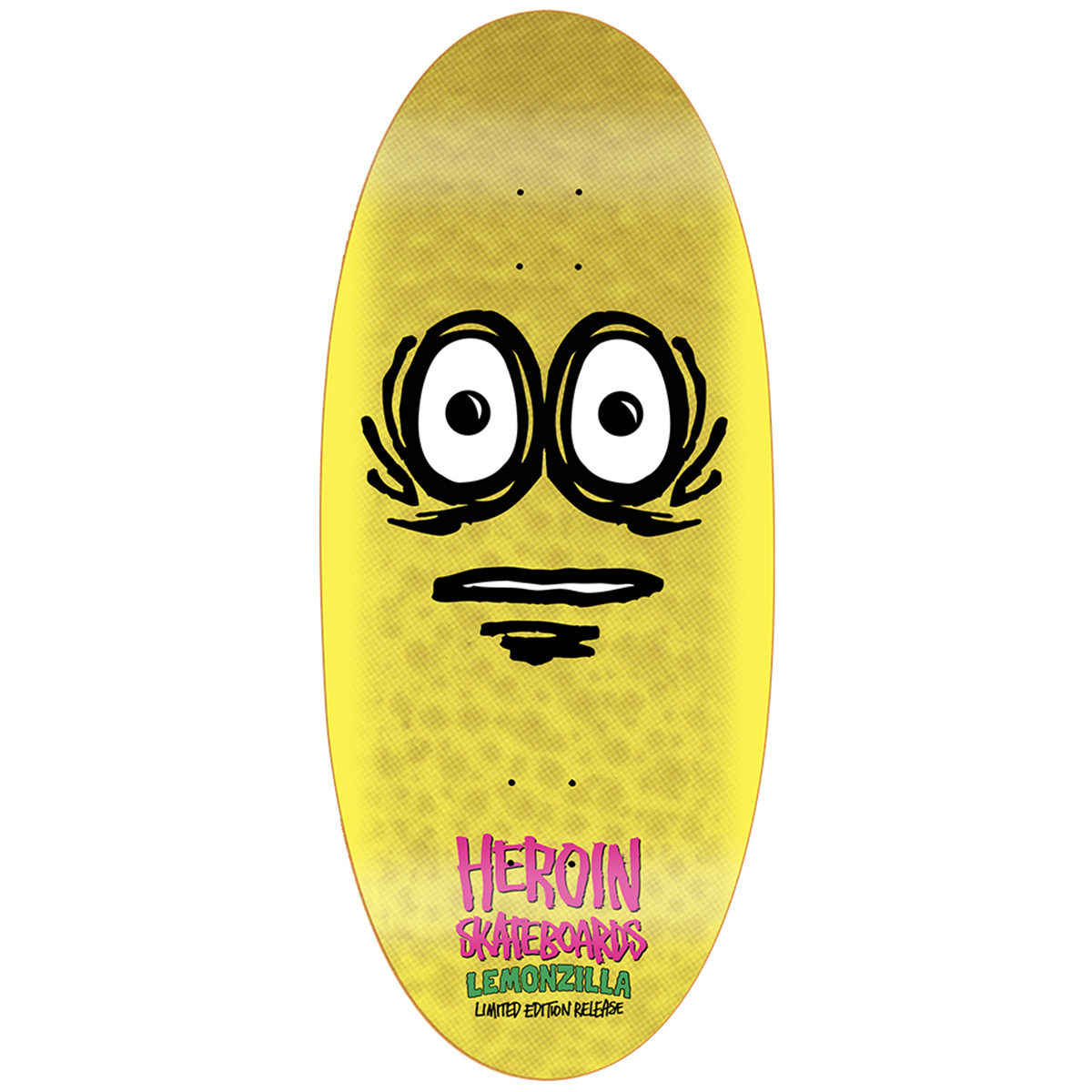 Heroin Lemonzilla Skateboard Deck 13.5