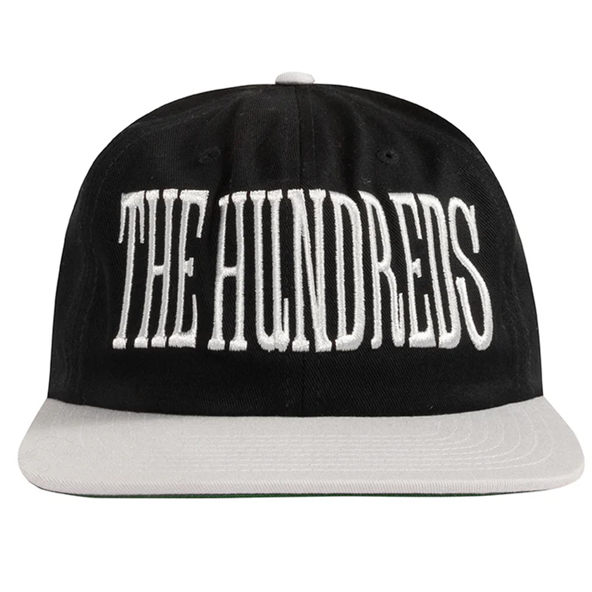 The Hundreds Serif Snapback Black The Hundreds Serif Snapback Black