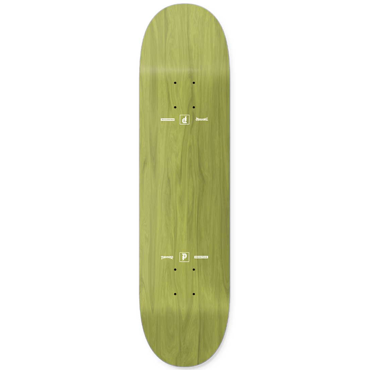 Primitive Miles Silvas SOTY Skateboard Deck White 8.5 Primitive Miles Silvas SOTY Skateboard Deck White 8.5