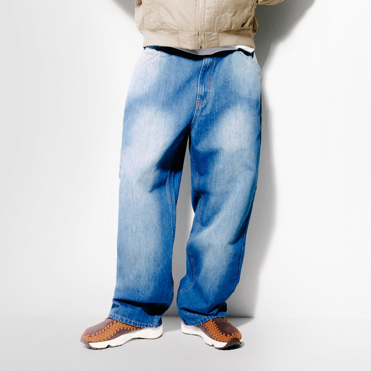 Butter Goods Encounter Denim Jeans Washed Slub Blue