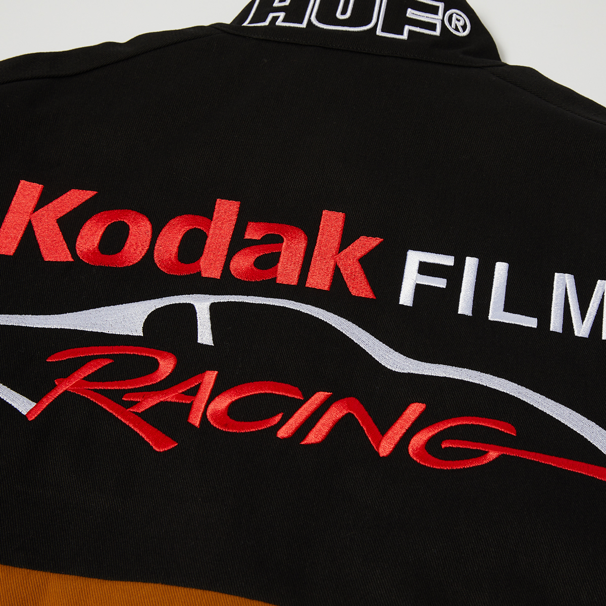 HUF x Kodak Pole Position Racing Jacket Black HUF x Kodak Pole Position Racing Jacket Black