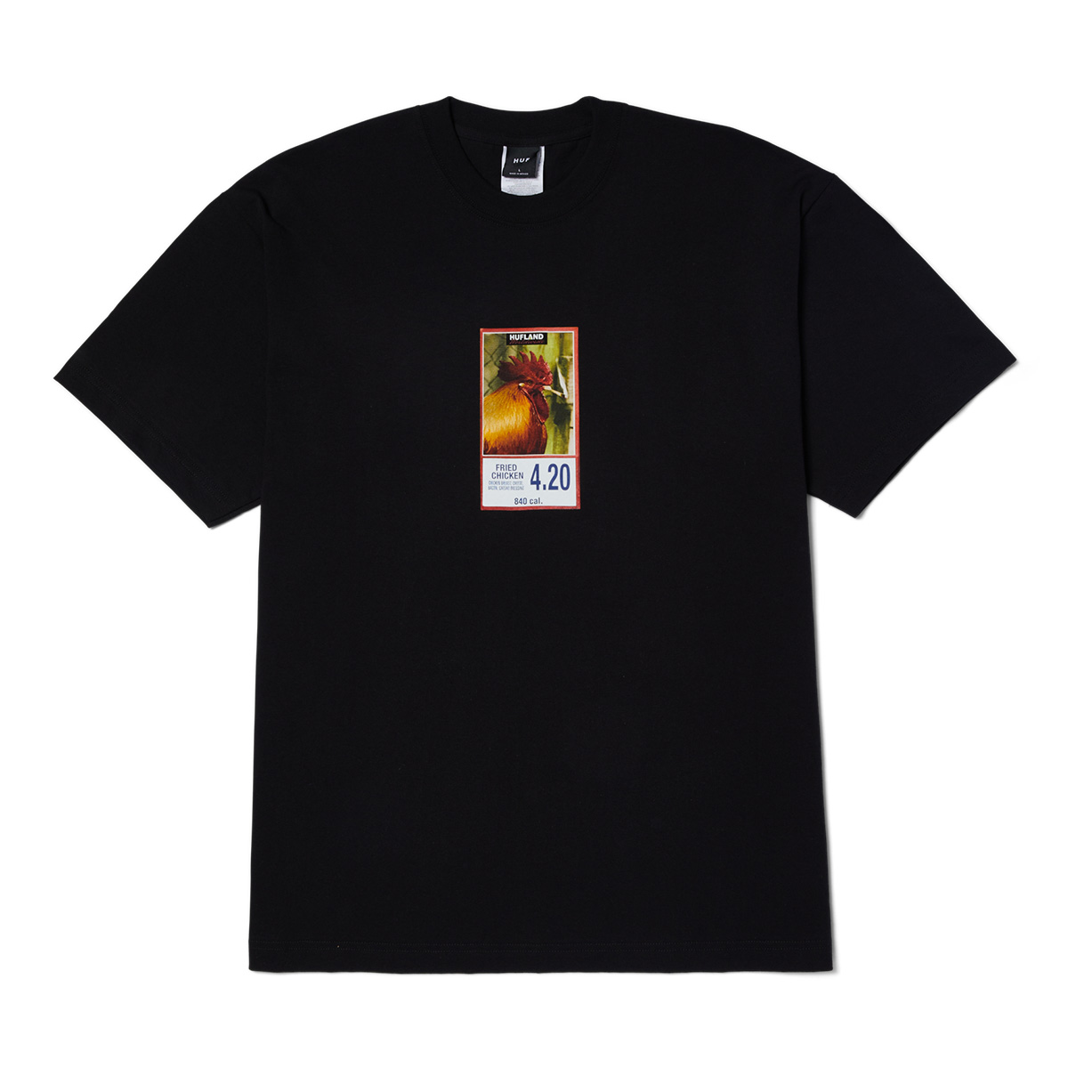 HUF Fried T-Shirt Black HUF Fried T-Shirt Black