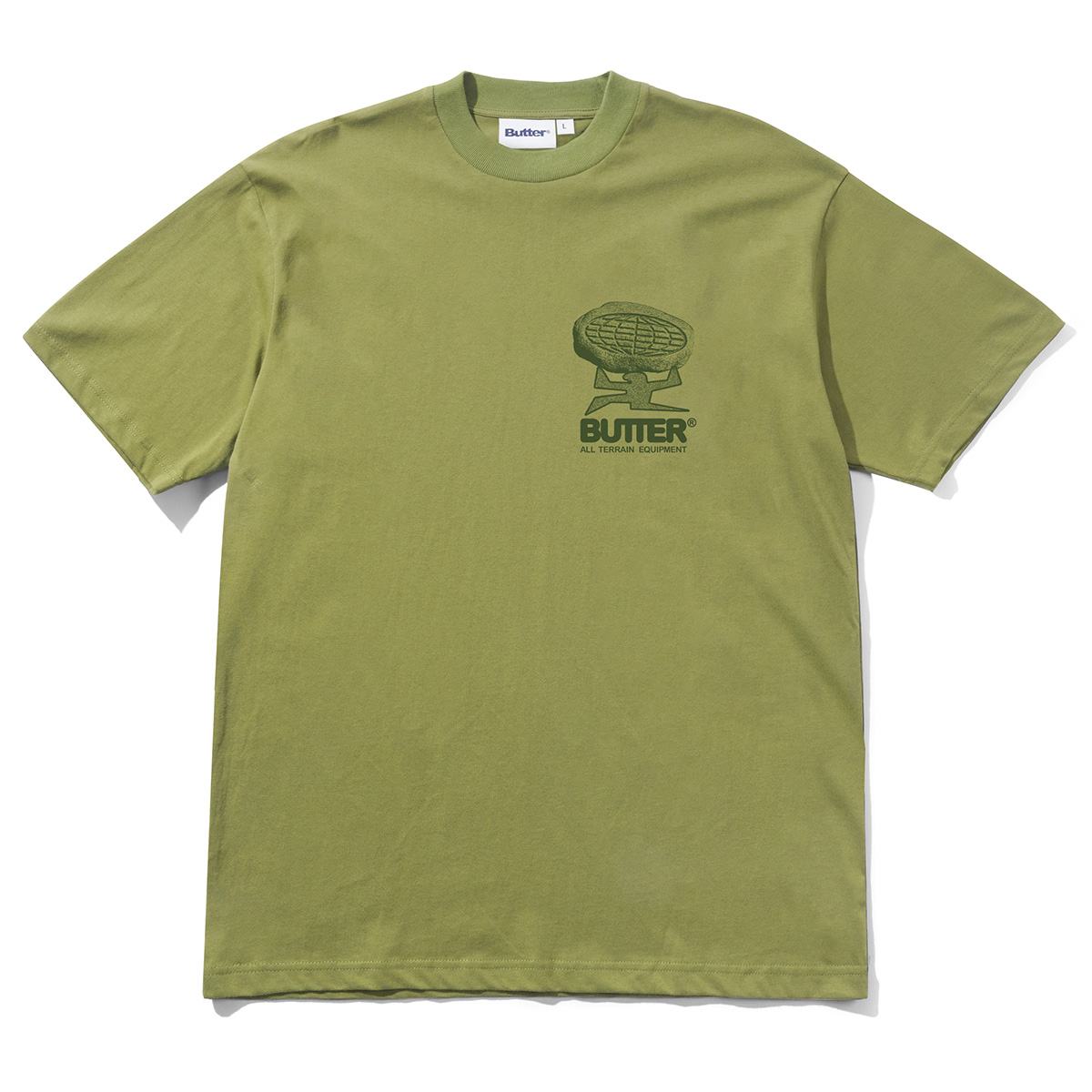 Butter Goods Terrain T-shirt Wasabi Butter Goods Terrain T-shirt Wasabi