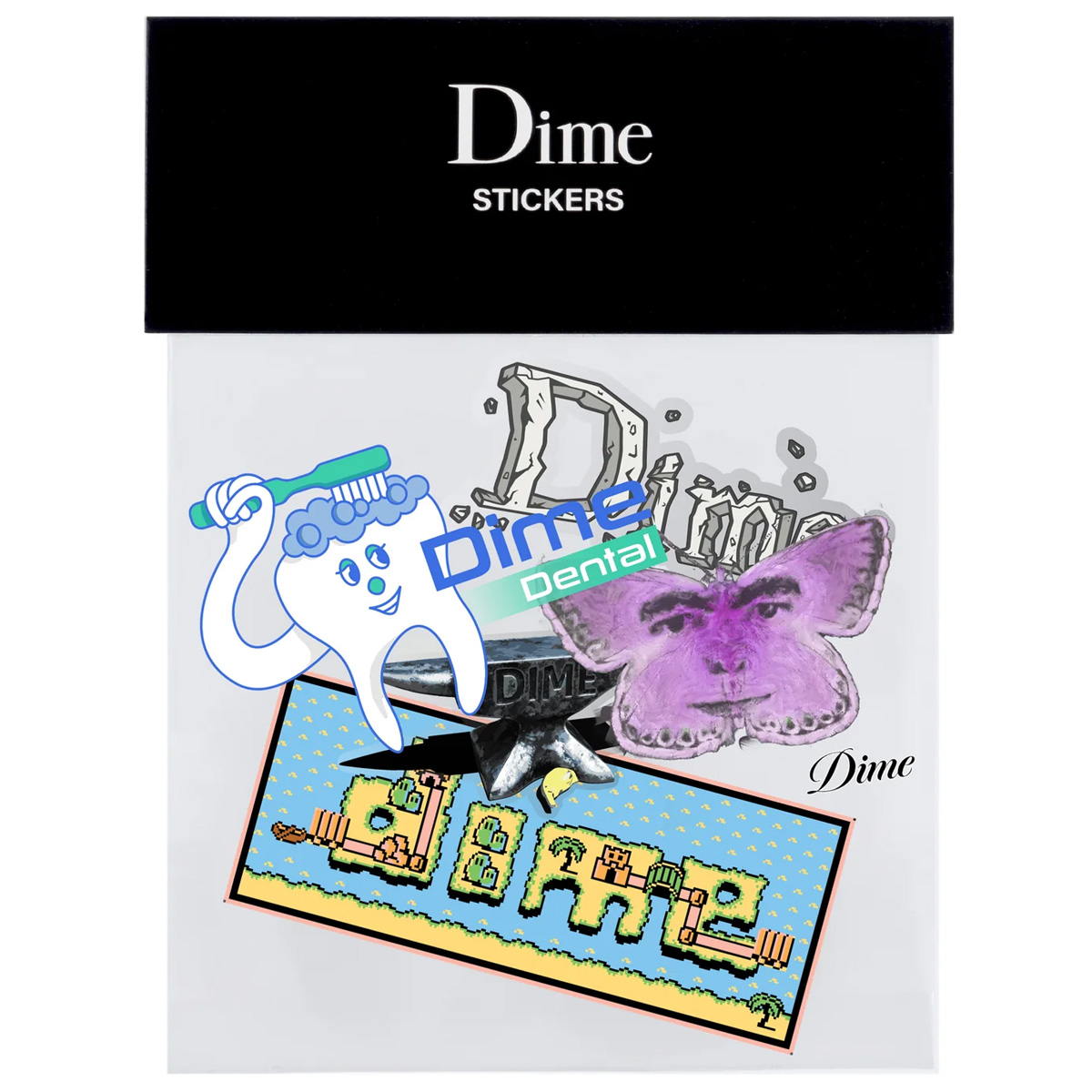 Dime Stickers Pack Multi Dime Stickers Pack Multi