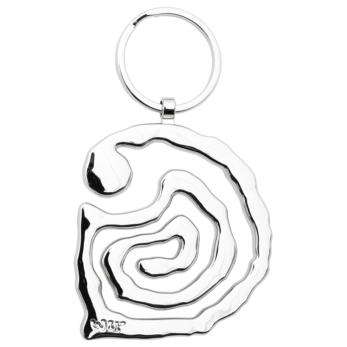 Carhartt WIP Helix Keychain Silver