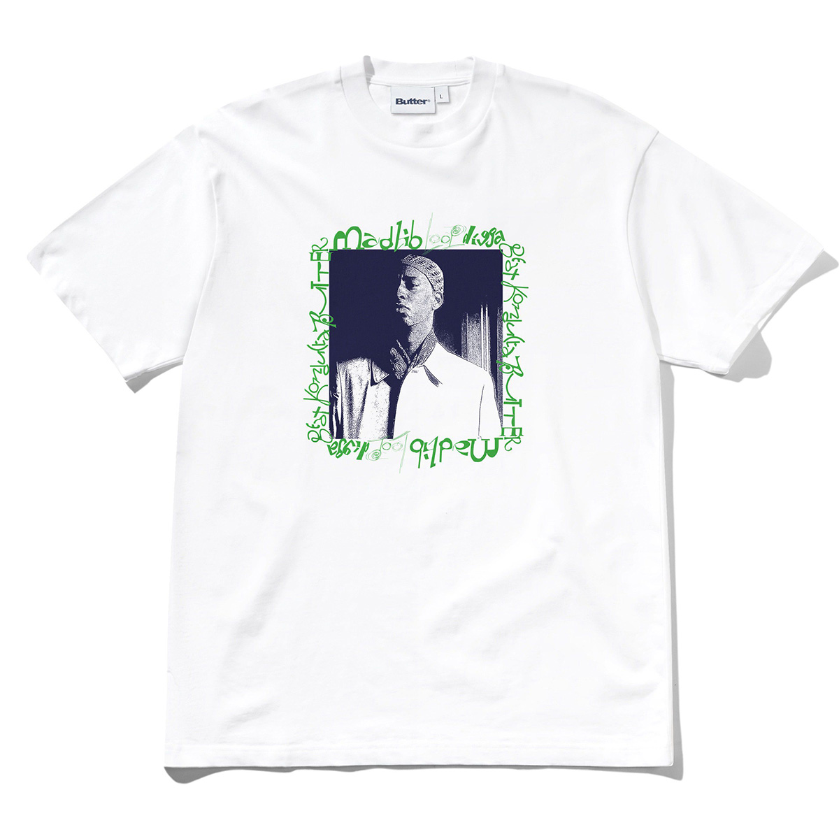 Butter Goods x Madlib Loop Digga T-shirt White