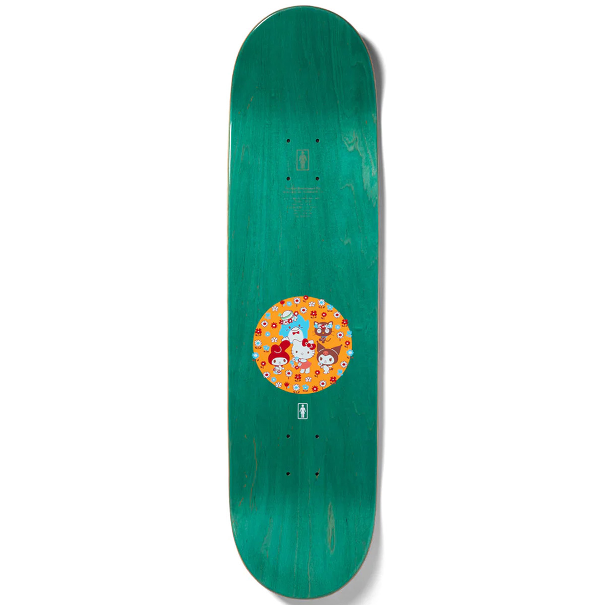 Girl x Hello Kitty & Friends Gass Sanrio Friends Skateboard Deck 8.25 Girl x Hello Kitty & Friends Gass Sanrio Friends Skateboard Deck 8.25