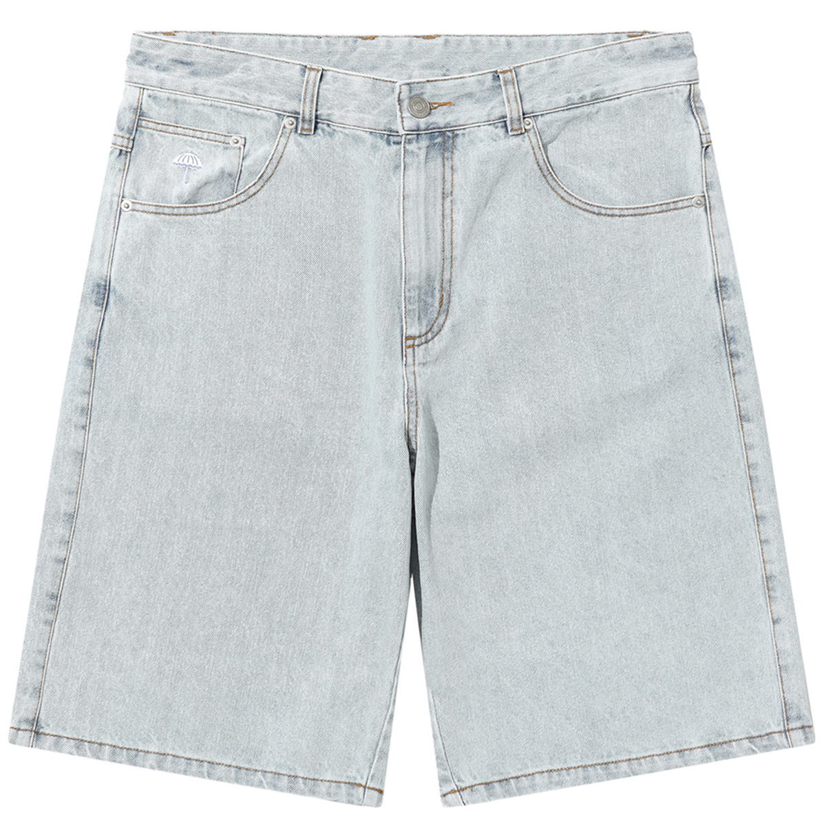 Helas Dieu Grec Jeans Short Light Blue