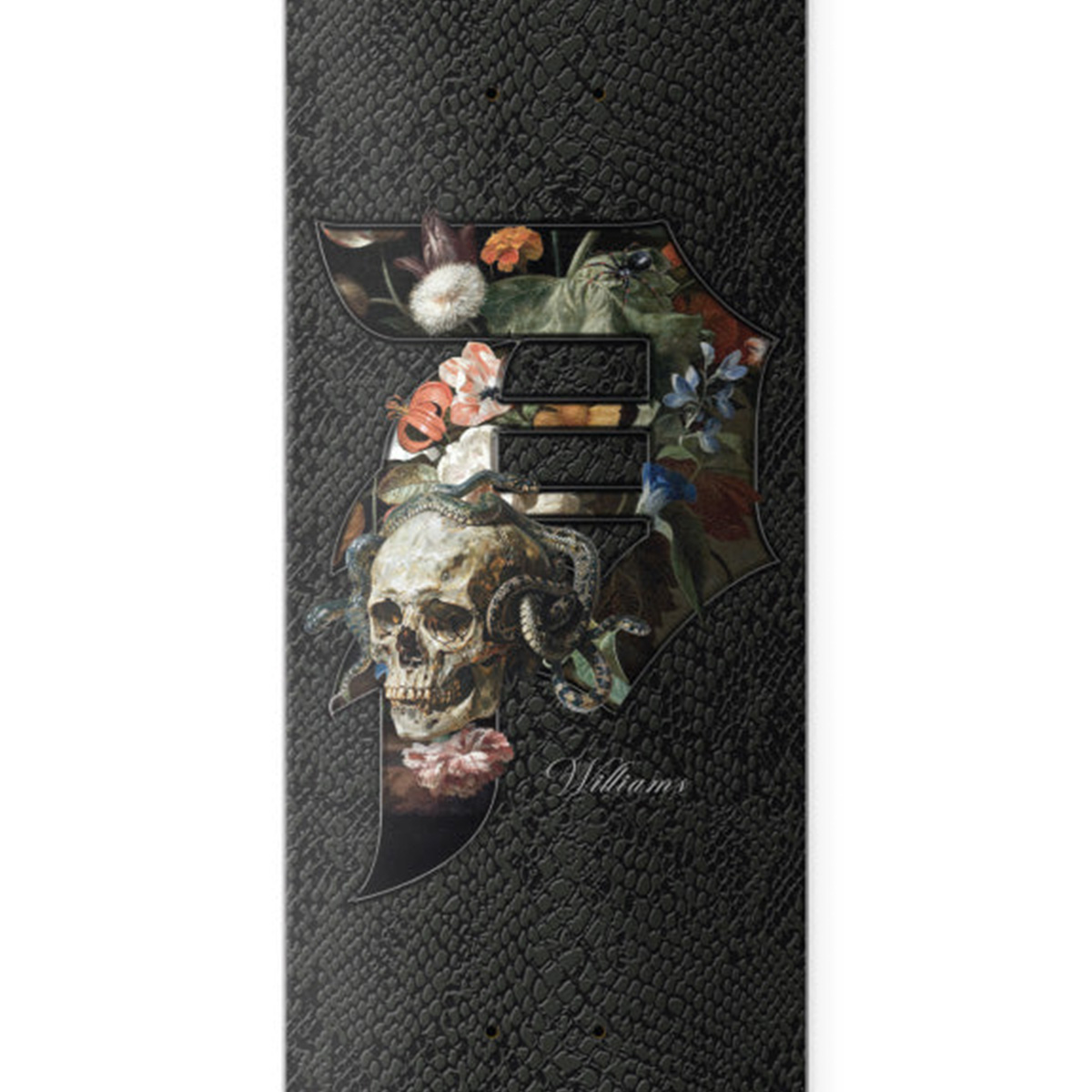 Primitive Tre Williams Exist Skateboard Deck Black 8.25
