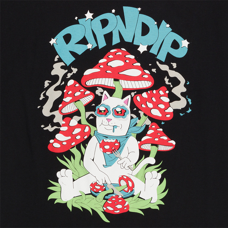 RIPNDIP Shroom Buffet T-Shirt Black RIPNDIP Shroom Buffet T-Shirt Black