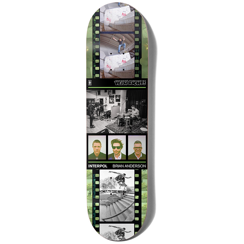 Girl Anderson Atiba Interpol Skateboard Deck 8.5