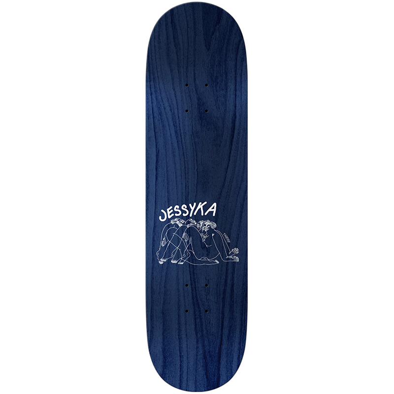 There Jessyke In Ur Face Skateboard Deck 8.25