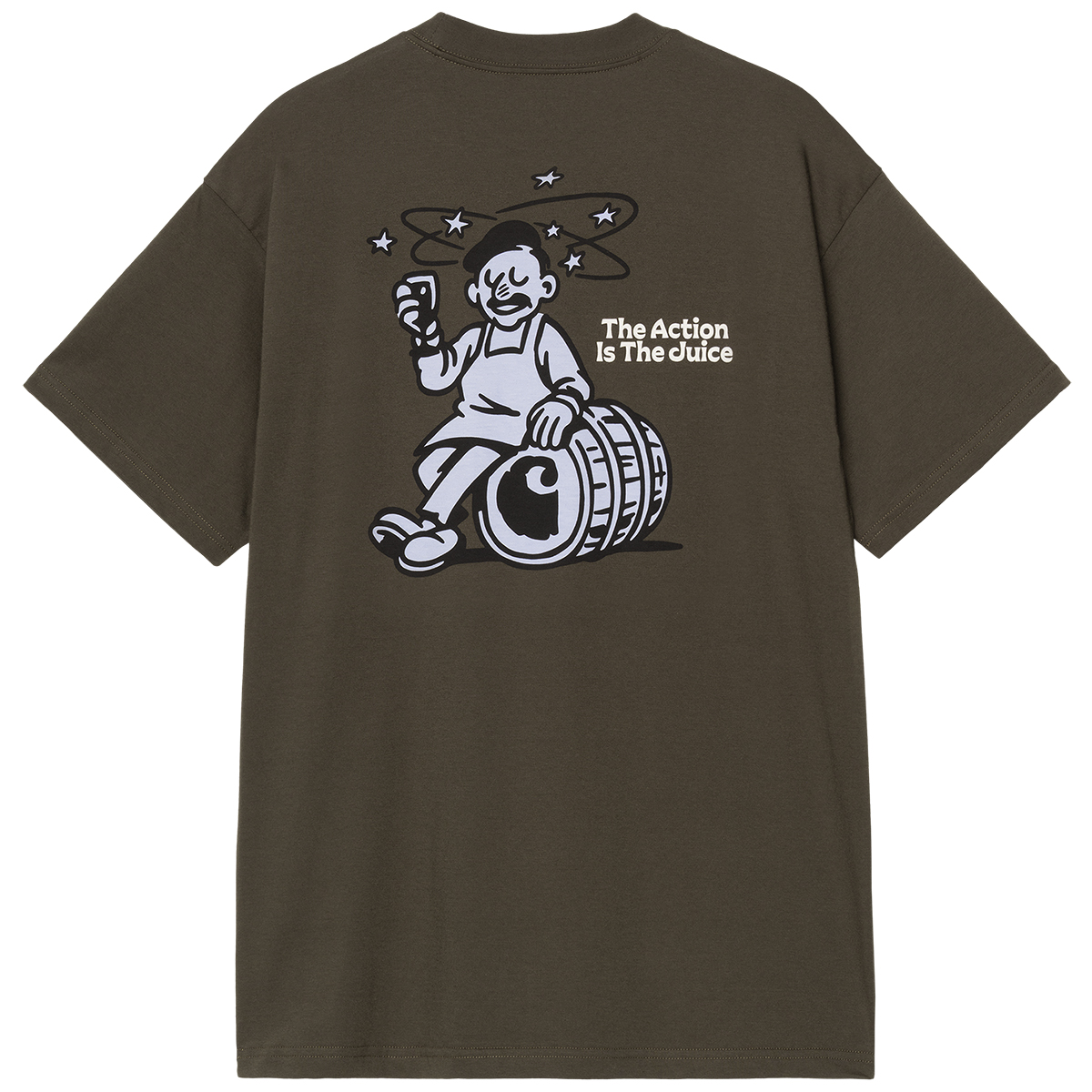 Carhartt WIP Grape Picker T-Shirt Cypress
