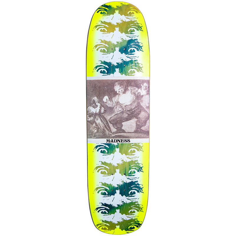 Madness Desperatre Eyes Super Sap R7 Skateboard Deck Green 8.375