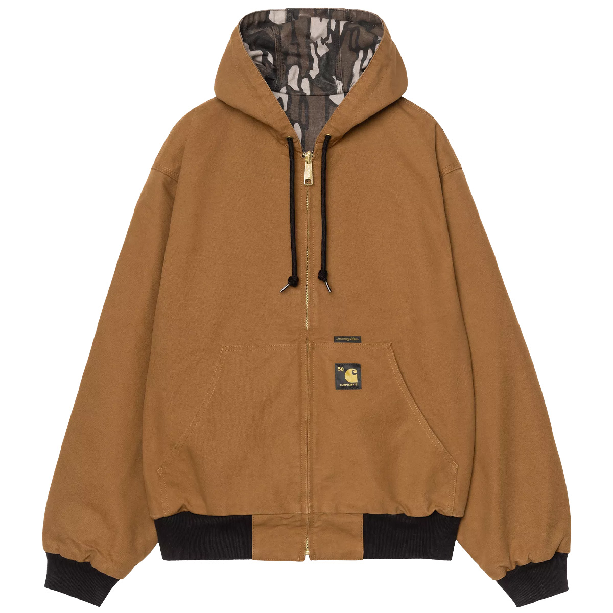 Carhartt WIP 50 Years Anniversary OG Active Jacket Canvas Hamilton Brown/Camo Trebark Carhartt WIP 50 Years Anniversary OG Active Jacket Canvas Hamilton Brown/Camo Trebark
