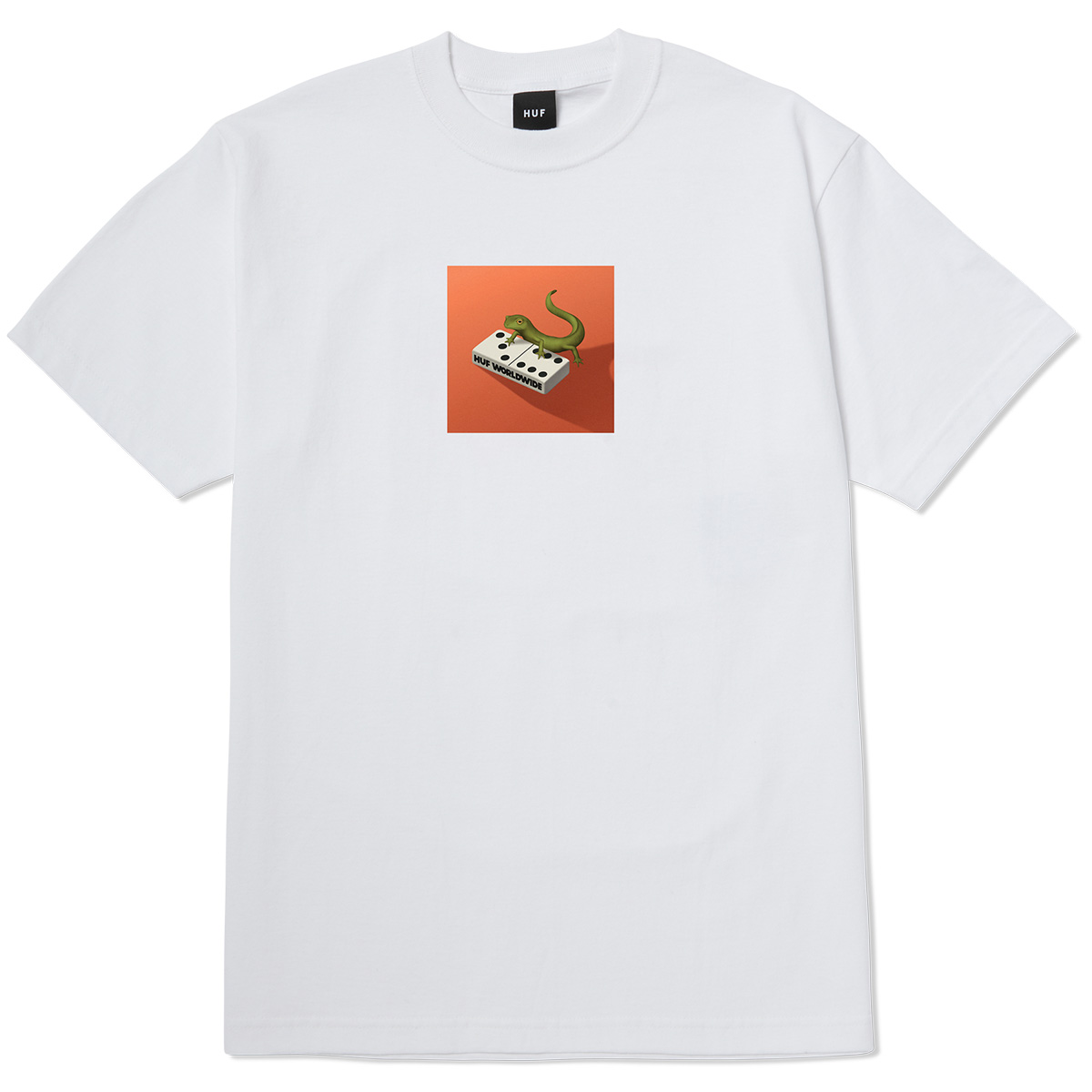 HUF Gecko T-Shirt White HUF Gecko T-Shirt White