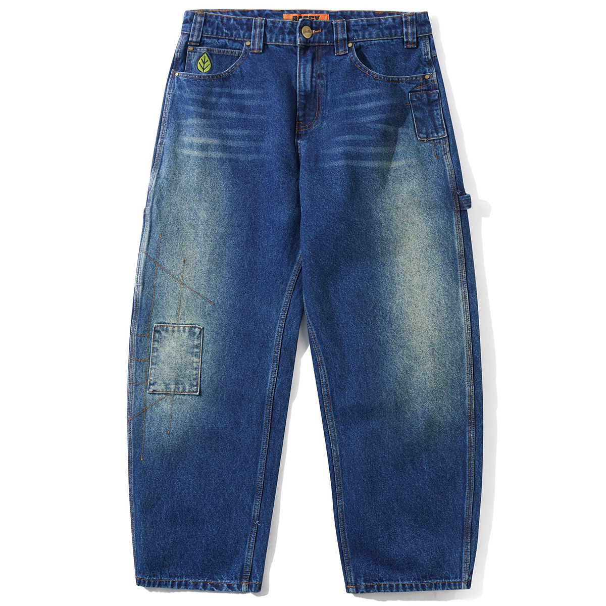 Butter Goods Weathergear Denim Jeans Repaired Indigo