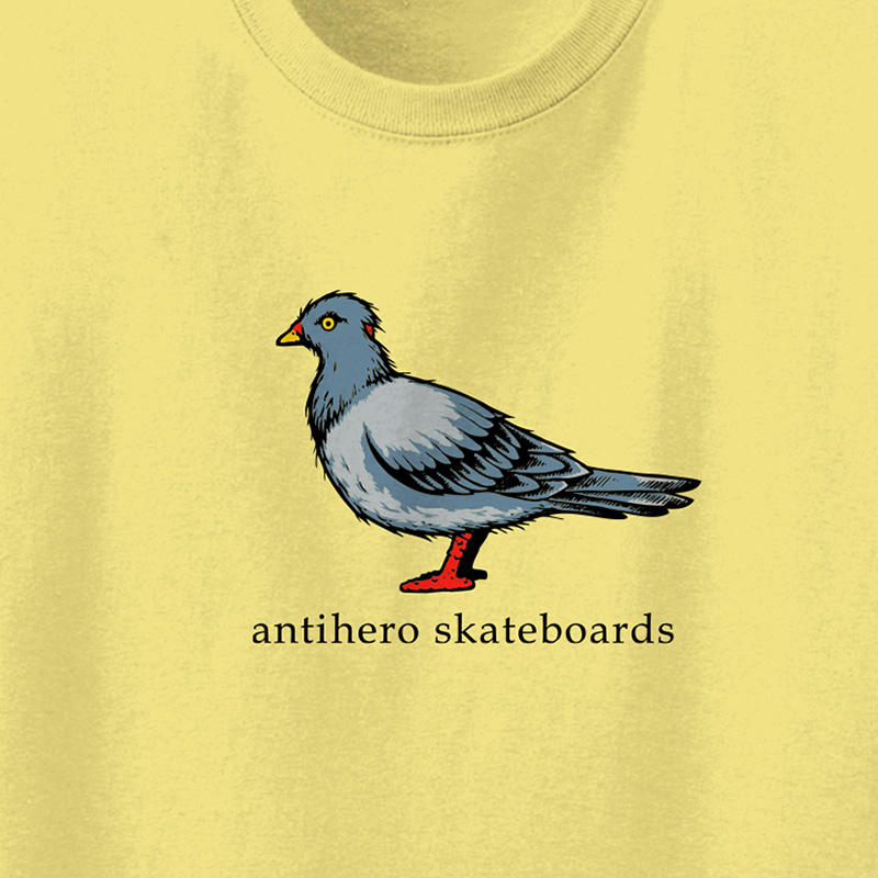 Anti Hero Big Pigeon T-Shirt Cornsilk Anti Hero Big Pigeon T-Shirt Cornsilk