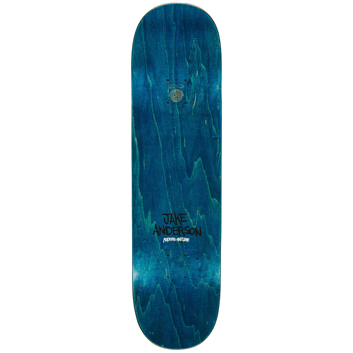 Fucking Awesome Jake Anderson Wolf Beach Skateboard Deck -Shape 1- 8.38