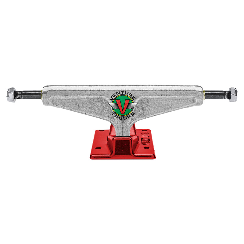 Venture OG Wings V-Hollow Truck Polished/Red Hi 5.2 - 8.0"