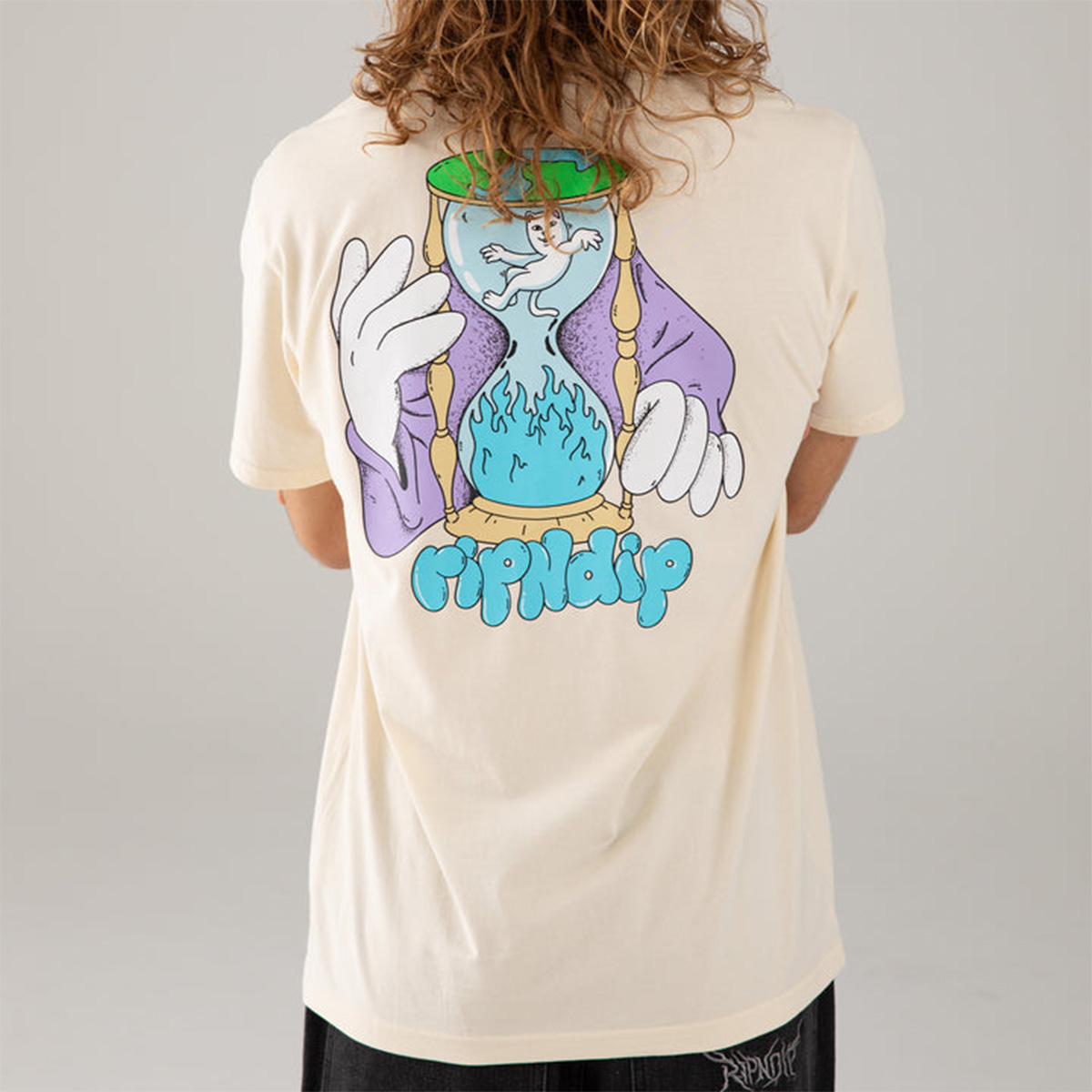 RipnDip Time Turner T-Shirt Natural RipnDip Time Turner T-Shirt Natural