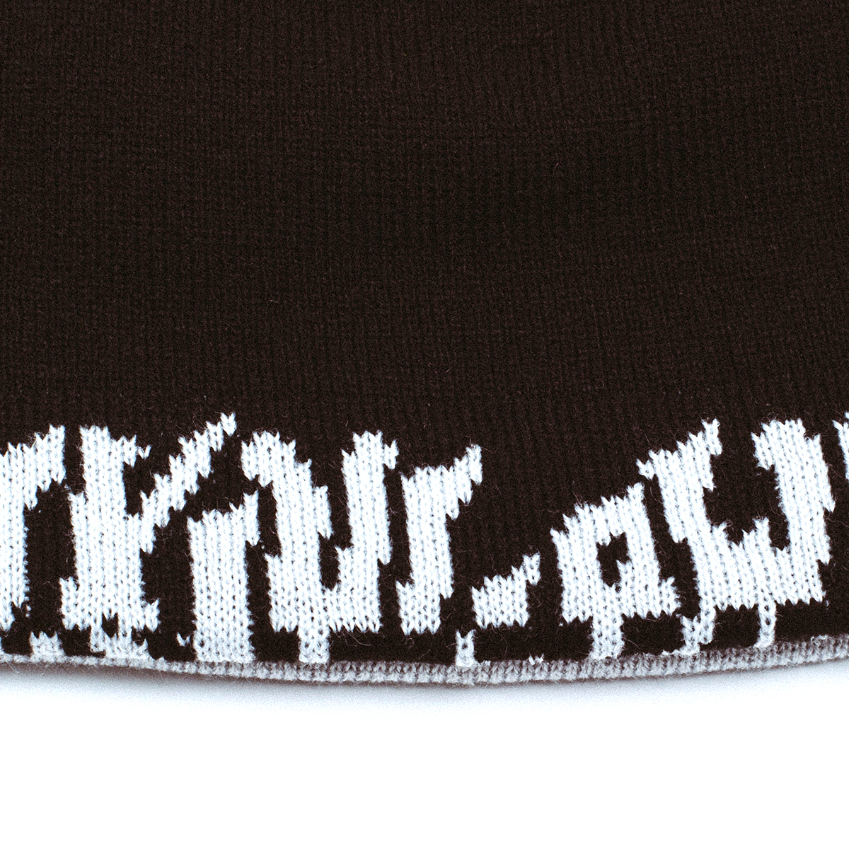 Fucking Awesome Reversible Skully Beanie Black/White