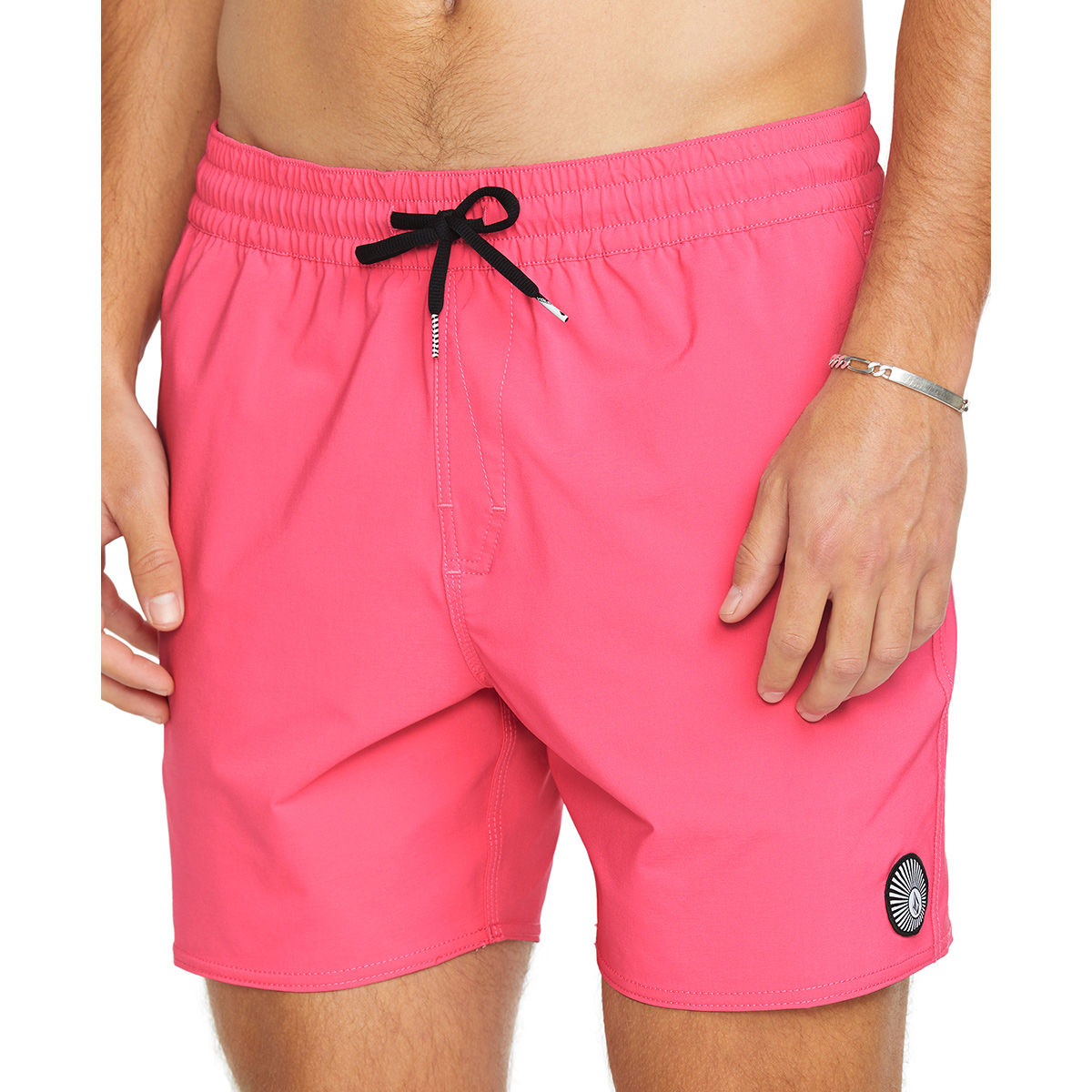 Volcom Lido Solid Swim Trunk 16 Neon Pink Volcom Lido Solid Swim Trunk 16 Neon Pink