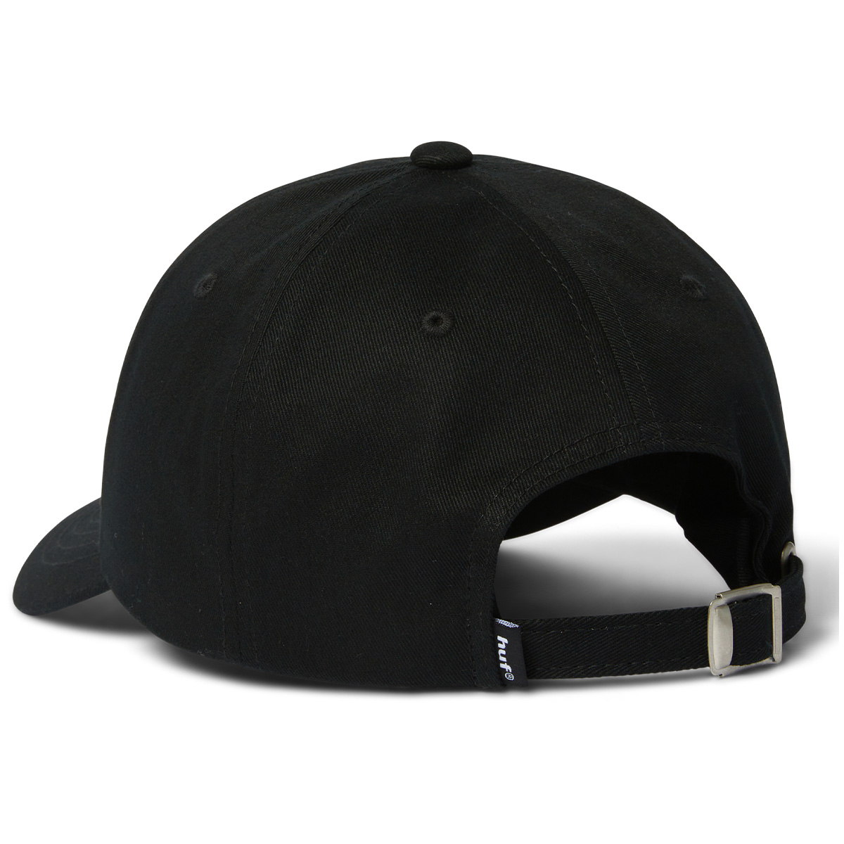 HUF 89 Embroidered 6 Panel CV Cap Black/White