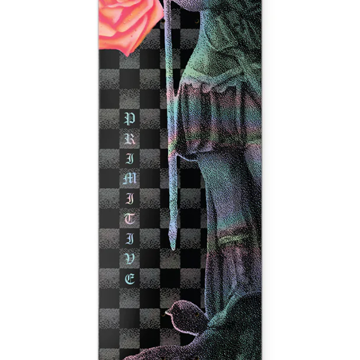 Primitive x Umbro Angel Skateboard Deck Black 8.25