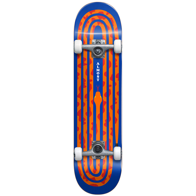 Almost Snake FP Complete Skateboard Blue 8.25