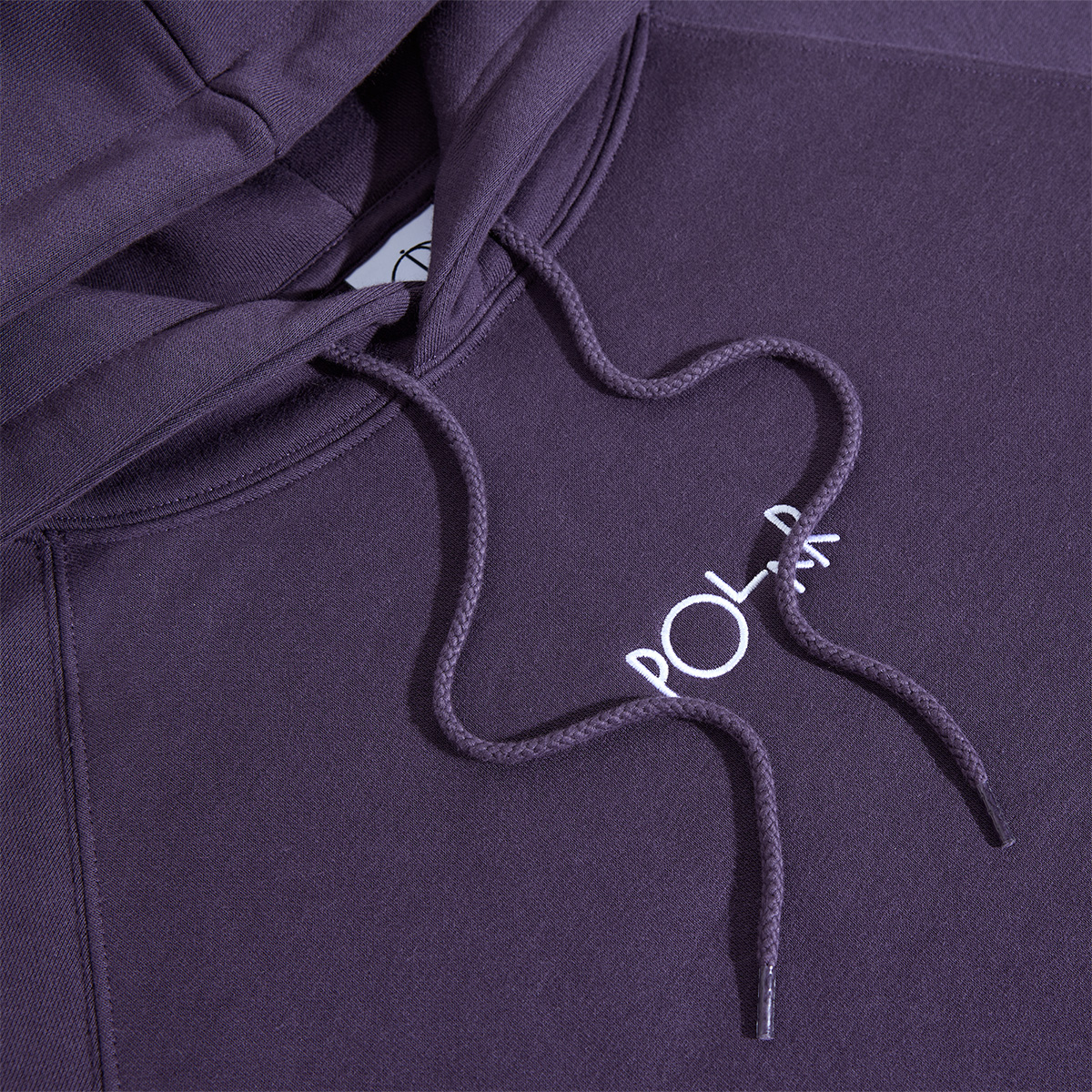 Polar Default Hooded Sweater Dark Violet