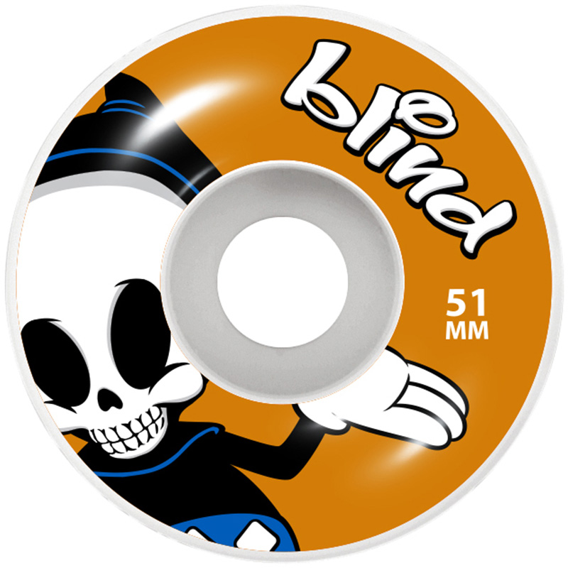 Blind Reaper Character Wheels Orange 51mm Blind Reaper Character Wheels Orange 51mm