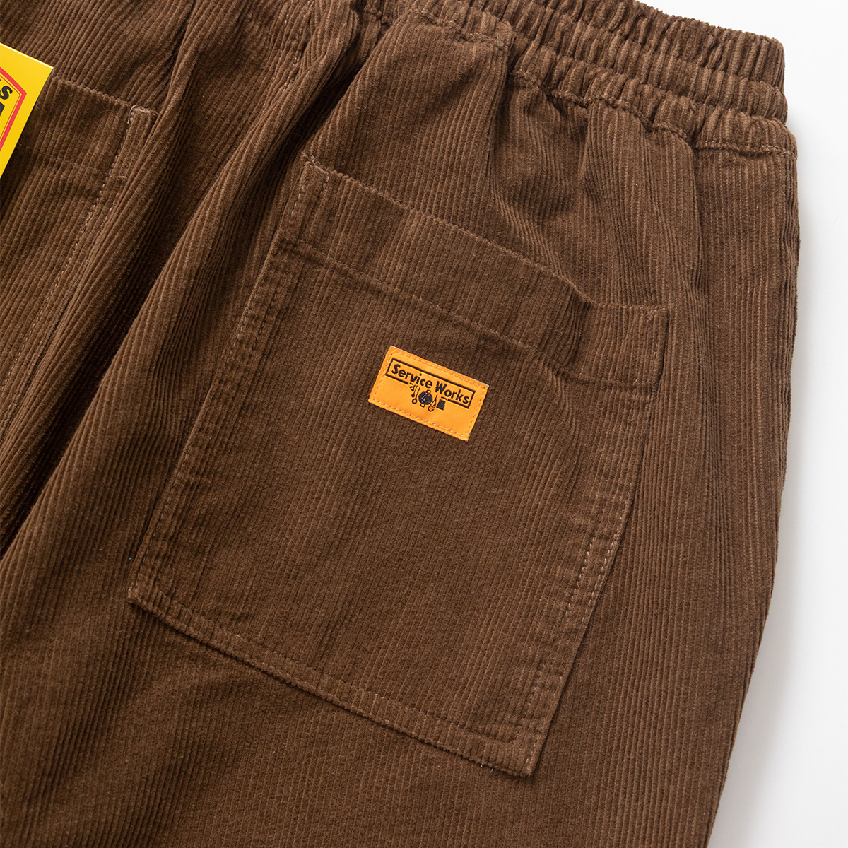 Service Works Corduroy Chef Pants Bark