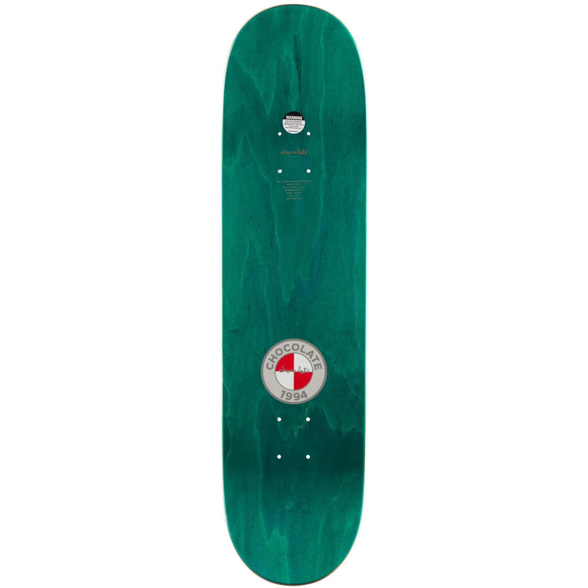 Chocolate Johnston Beamer Reissue Skateboard Deck 8.25