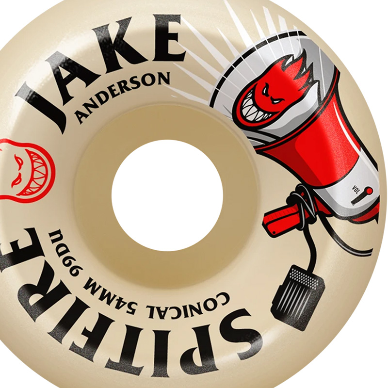 Spitfire Formula Four Jake Anderson Burn Squad Conical Wheels 99D 54mm