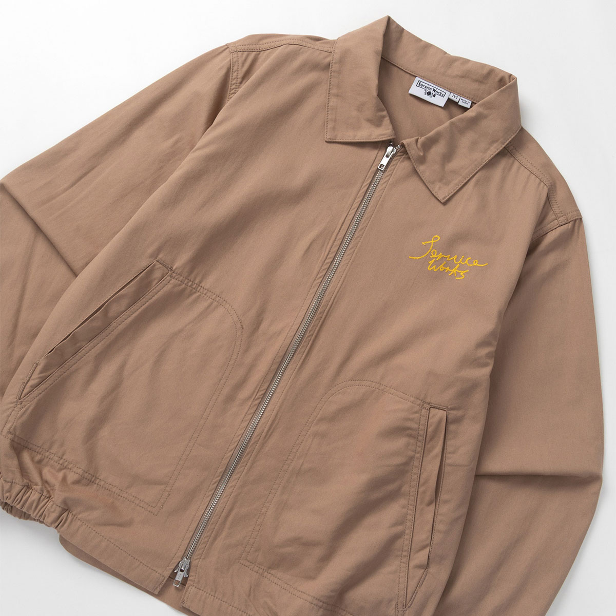 Service Works Twill Work Jacket Mushroom