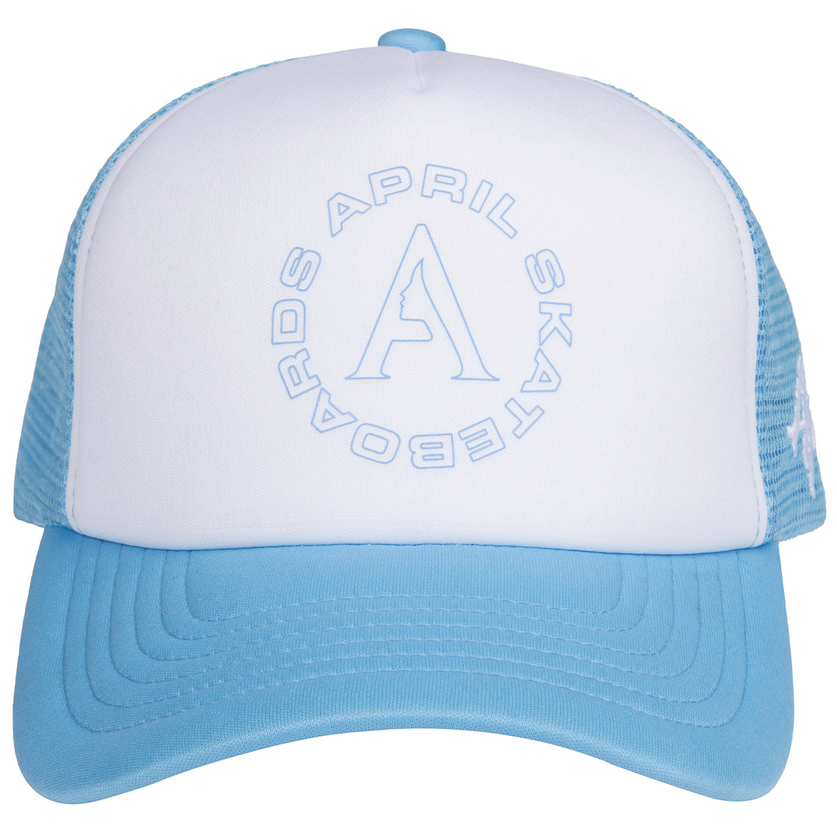 April Full Circle Trucker Hat Blue/white April Full Circle Trucker Hat Blue/white