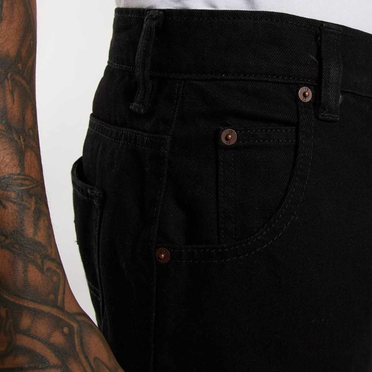 Dickies Thomasville Denim Pant Rinsed Black