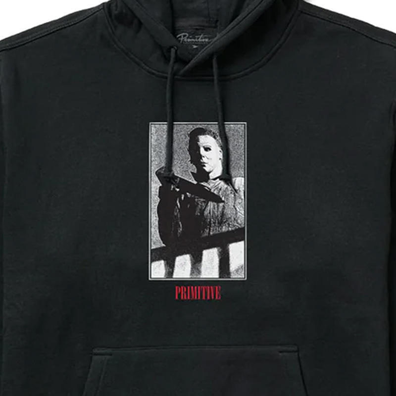 Primitive x Halloween Slasher Hoodie Black Primitive x Halloween Slasher Hoodie Black