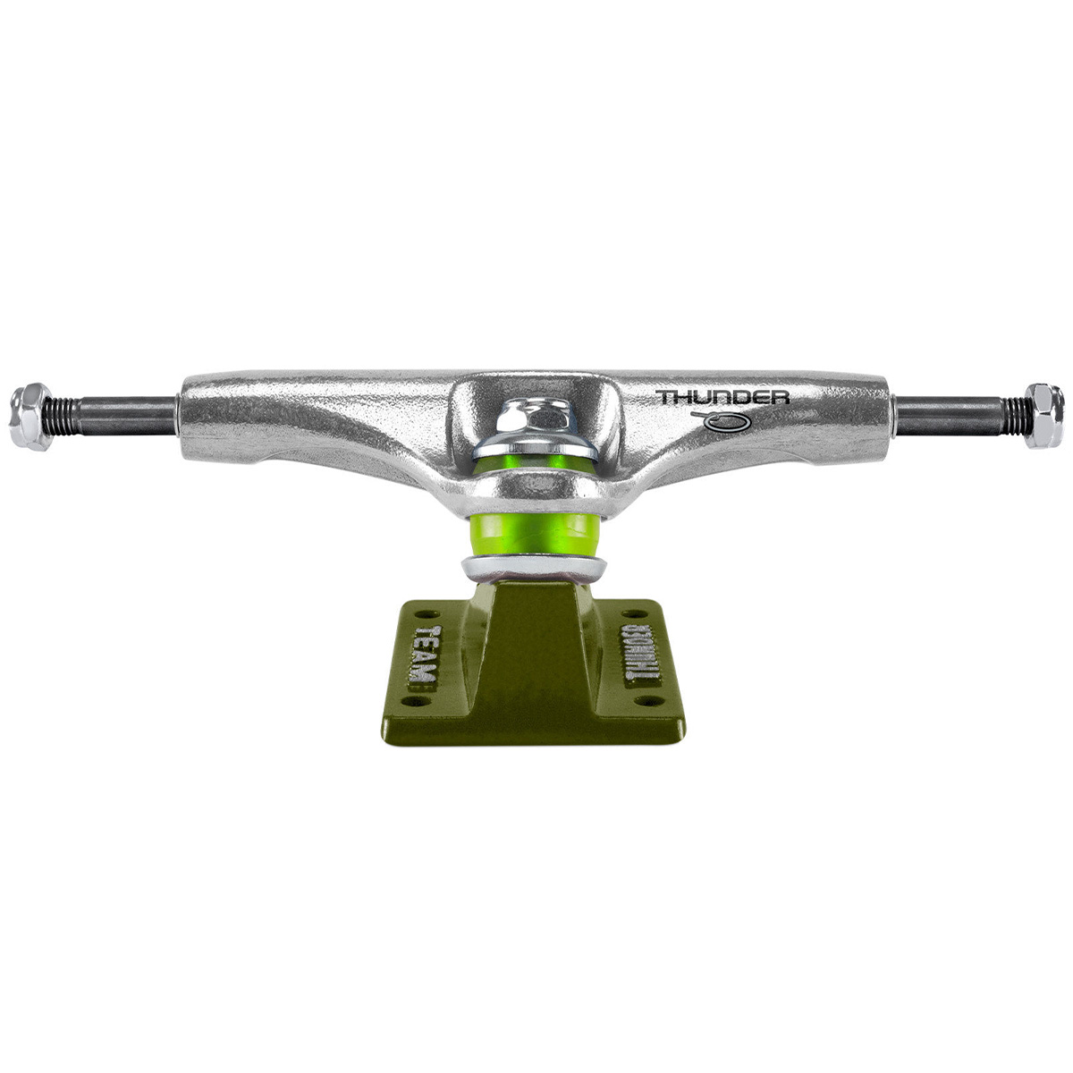 Thunder OG Grenade Team Hollow Truck Polished/Green 148 - 8.25"