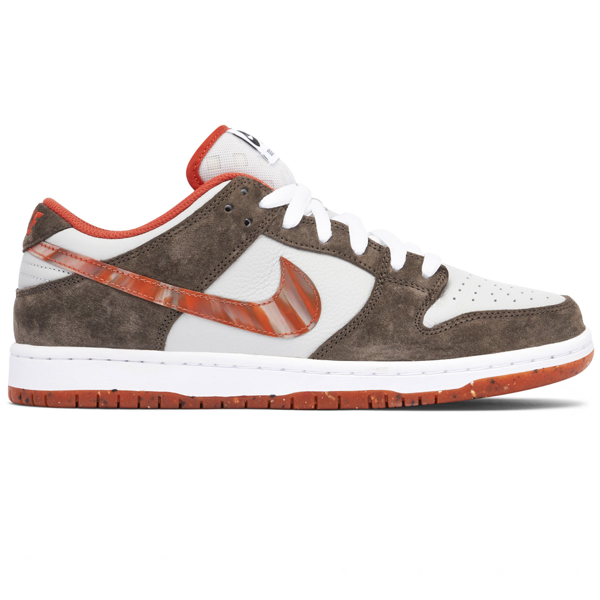 Nike SB Dunk Low Pro Qs Olive Grey/Mantra Orange-Rattan
