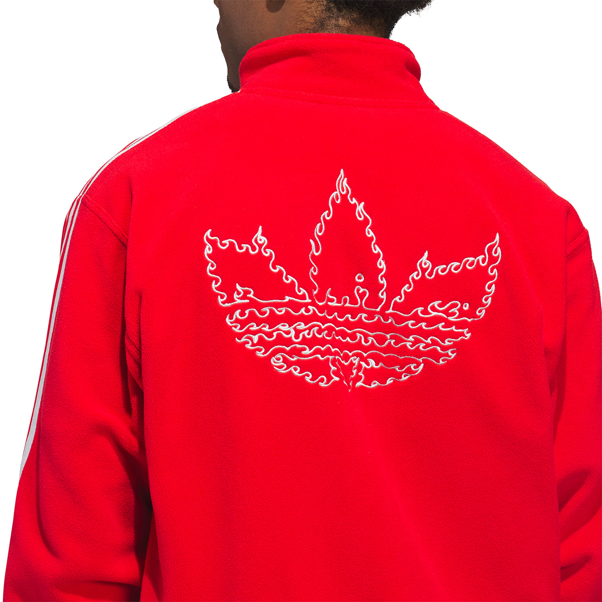 Adidas Kogan Jacket Better Scarlet/Light Solid Grey
