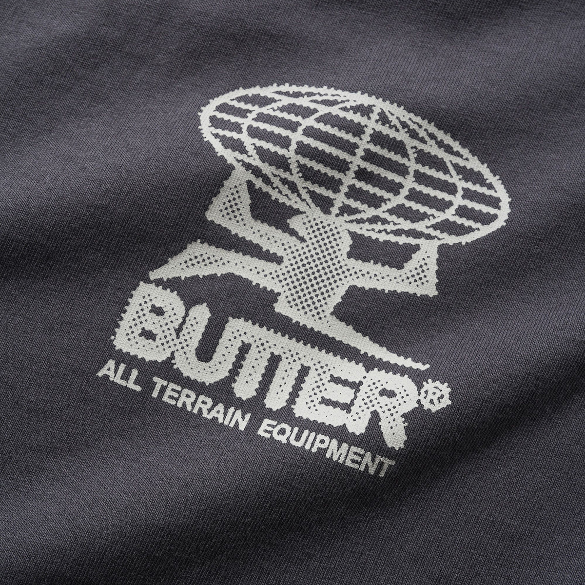 Butter Goods Terrain T-shirt Washed Black