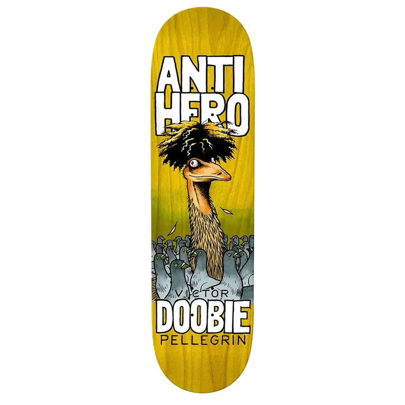 Anti Hero Doobie Victor Pellegrin Skateboard Deck 8.4