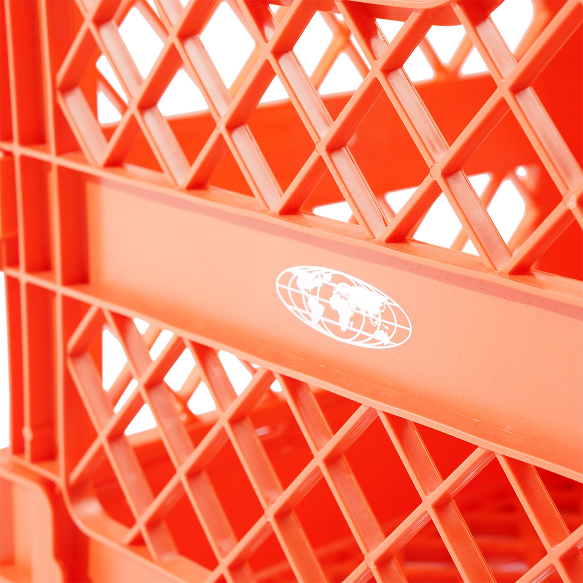 Butter Goods Collapsable Record Crate Orange Butter Goods Collapsable Record Crate Orange