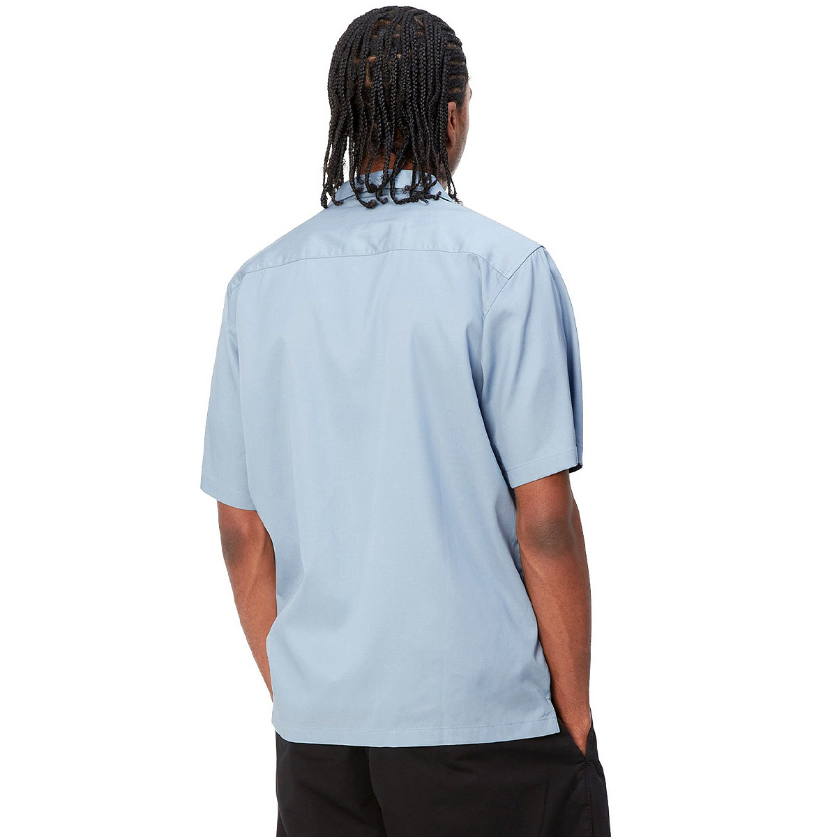 Carhartt WIP Durango Shirt Frosted Blue/Black Carhartt WIP Durango Shirt Frosted Blue/Black